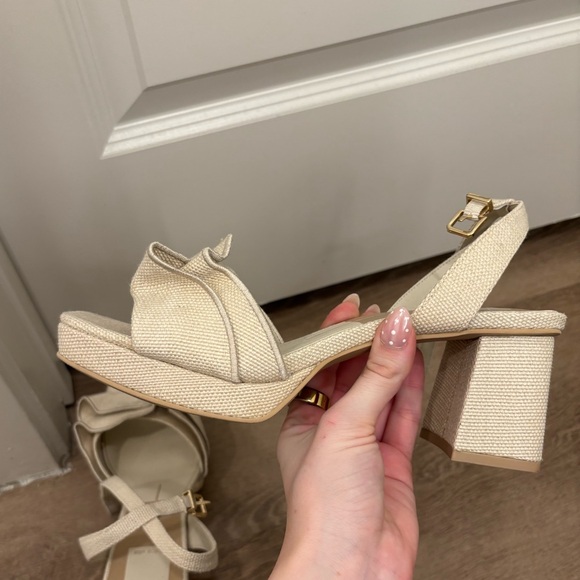 Cheer Heels - Ivory Raffia - Picture 10 of 13